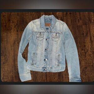 Abercrombie & Fitch Light Blue Denim Jacket